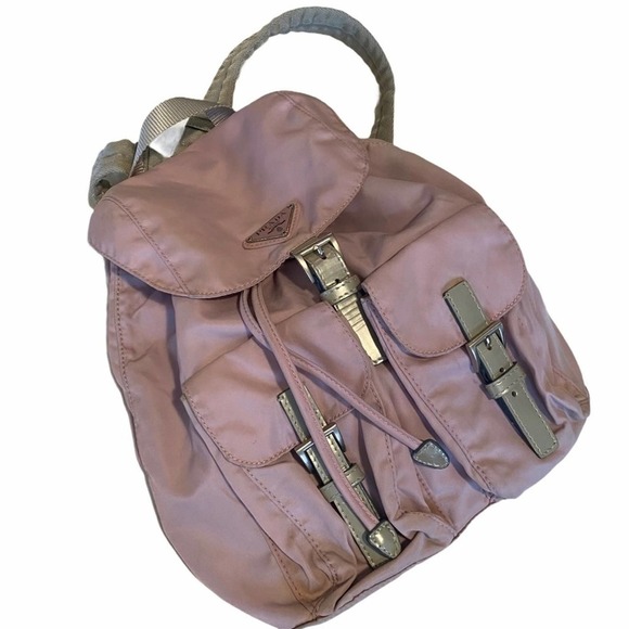 PRADA Tessuto Nylon Twin Pocket Backpack vintage main image 5